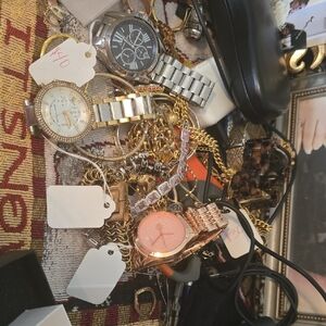 Assorted Watches and Jewelry Collection